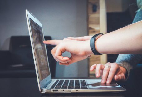 Negotiation Handshake - person using laptop