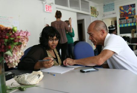 Mentorship - woman writing on table