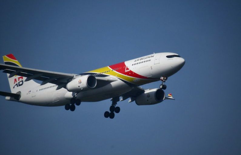 Peer-to-peer Lending - a large jetliner flying through a blue sky