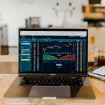 Hedge Funds - turned-on MacBook Pro