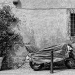 Inflation Protection - grayscale photo of motorcycle