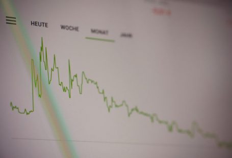 Financial Ratios - white paper with green line