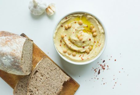 Buying Dip - white ceramic bowl with soup